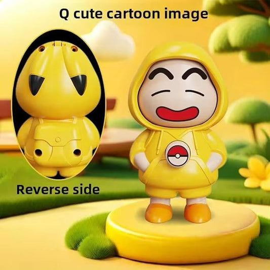 Shinchan Face Changing Keychain – 3D Cartoon