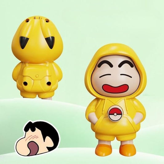 Shinchan Face Changing Keychain – 3D Cartoon