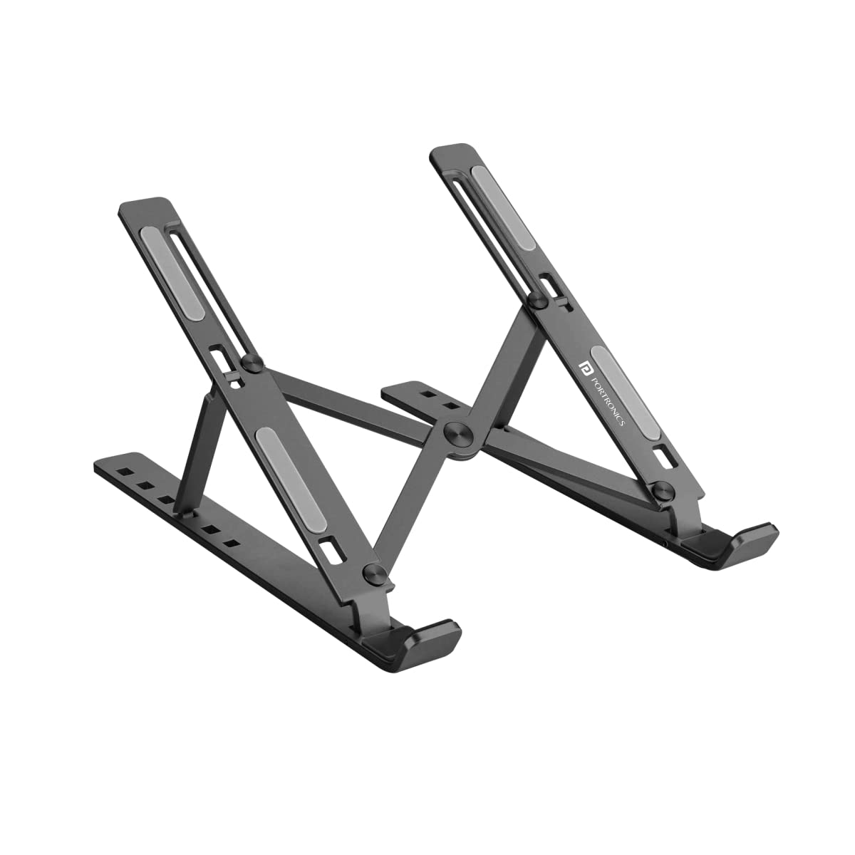 Adjustable Metal Laptop Stand – Foldable Ergonomic Riser for Desk