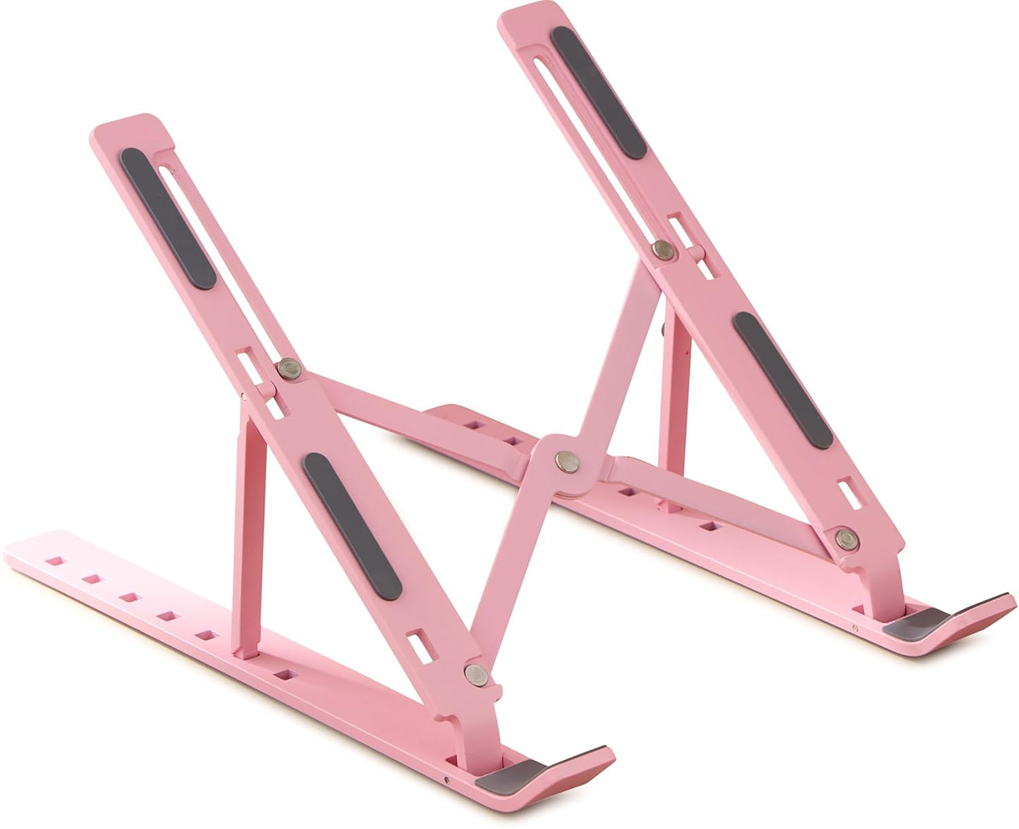 Adjustable Metal Laptop Stand – Foldable Ergonomic Riser for Desk